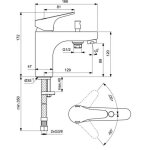 Mitigeur bain / douche - monotrou - ulysse porcher