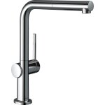 Mitigeur de cuisine avec douchette extractible chromé hansgrohe talis m54 h. 296 cm Mitigeur de cuisine avec douchette extractible chromé hansgrohe talis m54 h. 296 cm