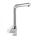 Mitigeur cuisine haut - monotrou - douchette extractible - chrom� - pro sarodis