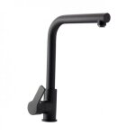 Mitigeur cuisine haut - monotrou - noir - pro sarodis