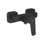Mitigeur de douche mural grohe dice 1018742430 noir mat 150 mm