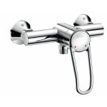 Mitigeur de douche mural - s�curit� anti - br�lure - securitherm / raccords standards delabie