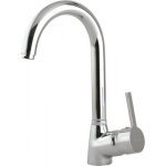 Mitigeur �vier - drako - chrom� - bec haut - mobile - 33e301596 ramon soler