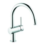 Mitigeur d'�vier minta dn 15, chrome basse pression grohe