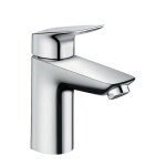 Mitigeur lavabo 100 avec tirette et vidage mtallique chrom