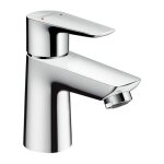Mitigeur de lavabo 80 sans tirette ni vidage chrom talis e dn 15