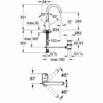 Mitigeur lavabo bec haut concetto - 32629001 grohe