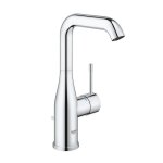 Mitigeur lavabo essence grohe 32628001 - taille l - bec haut - chrome