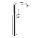 Mitigeur lavabo essence grohe 32901001 - taille xl - bec haut - chrome