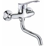 Mitigeur mural � bec orientable chavonnet