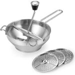 Mixeur alimentaire en acier inoxydable pour l�gumes et fruits, aliments pour b�b�s, confitures, hachoir ...