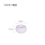 Moderne lumiere luxe argent cramique chandelier dcoration maison chambre mariage romantique table a ...