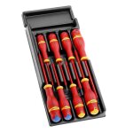 Module de 8 tournevis protwist isoles 1000v