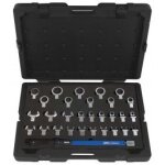 Module clé 1 / 2 dynamométrique 20 - 200 nm à clé interchangeable, 31 pcs Module clé 1 / 2 dynamométrique 20 - 200 nm à clé interchangeable, 31 pcs