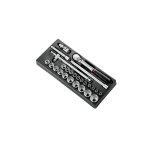 Module douilles 1 / 2  6 pans mtriques - 26 pices - mod. sl161 - 46 - mod. sl161 - 46 - facom