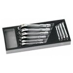 Module mousse 1 / 3 de 10 cl�s � pipe deb. polies 6 / 12 pans mm