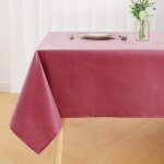 Moiuy - nappe de table aspect lin nappe rectangulaire 140 x 300 cm nappe exterieur imperméable anti - ... Moiuy - nappe de table aspect lin nappe rectangulaire 140 x 300 cm nappe exterieur imperméable anti - ...