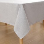 Moiuy - nappe de table aspect lin nappe rectangulaire 140 x 300 cm nappe exterieur imperméable anti - ... Moiuy - nappe de table aspect lin nappe rectangulaire 140 x 300 cm nappe exterieur imperméable anti - ...