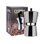 Moka pot cafetière italienne en alliage d'aluminium, ustensile octogonal de style européen, 12 tasses ... Moka pot cafetière italienne en alliage d'aluminium, ustensile octogonal de style européen, 12 tasses ...