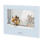 Moniteur d'interphone vid�o tactile tft hikvision 7  - ds - kh6320y - wte2 / blanc
