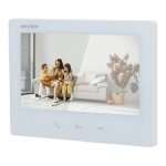 Moniteur d'interphone vid�o tactile tft hikvision 7  - ds - kh7300ey - te2 / blanc