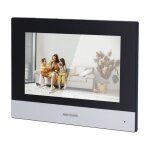 Moniteur d'interphone vid�o tactile tft hikvision 7  noir - ds - kh6320y - wte2