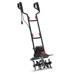 Motobineuse �lectrique 1050w - 4 fraises - 36cm - elem garden