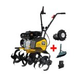 Motobineuse thermique 212cc avec pack accessoires, largeur jusqu' 85 cm texas pack - lilli535tg