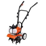 Motoculteur thermique - vevor - profondeur maximale 100 mm, largeur maximale 300 mm, avec 4 dents arri�re ...