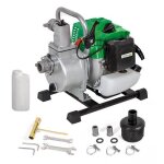 Motopompe 1, 5 hp portative 42, 7cc dbit 8m3 par heure