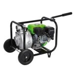 Motopompe essence  pression 212cc 27m3 / h sur roues