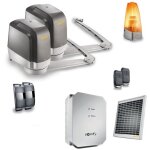 Motorisation de portail battant � bras lockyvia essential solaire - pas de tranch�e � pr�voir - autonome ...