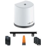 Motorisation de portail coulissant freevia essential rts - livr�e avec 3 t�l�commandes keypop, feu clignotant, ...