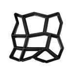 Moule b�ton jardin 42, 5x42, 5 cm - coffrage dalles et trottoir - plastique durable - diy