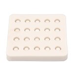 Moule d'levage de reine des abeilles en silicone, 20 tasses, moule en cire d'abeille, tasse de cellules ...