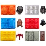 Moule en forme de star wars, lot de 6 moules flexibles en silicone pour les amoureux de star wars robots ...