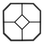 Moule hexagonal de pavage de bton, bricolage de chemins de promenade en brique de ciment pour jardin, ...