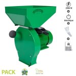 Moulin  crales lectrique puissance 2500w avec support fermier gf - 0758