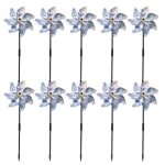 Moulins � vent / �pouvantails r�fl�chissants 2 pcs paquet de 10
