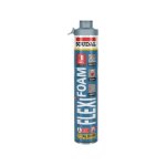 Mousse pu flexifoam gun bleu click & fix 750 ml rt2012 - soudal - 118318