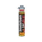 Mousse pu pistolable coupe - feu soudafoam fr click & fix 750ml - soudal - 146751