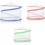 Moustiquaire alimentaire anti - mouches ¿ voile en maille pliable pour ftes de jardin et vnements ...