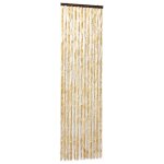Moustiquaire beige 56x185 cm chenille Moustiquaire beige 56x185 cm chenille