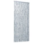 Moustiquaire blanc et gris 90x220 cm chenille