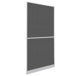 Moustiquaire à charnières blanche pour porte 100 x 215 cm Moustiquaire à charnières blanche pour porte 100 x 215 cm