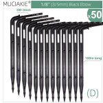 Muciakie - kit d'arrosage goutte - à - goutte à flèche verte, lot de 50 pièces, pour bonsaï de jardin, ... Muciakie - kit d'arrosage goutte - à - goutte à flèche verte, lot de 50 pièces, pour bonsaï de jardin, ...
