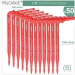 Muciakie - kit d'arrosage goutte - à - goutte à flèche verte, lot de 50 pièces, pour bonsaï de jardin, ... Muciakie - kit d'arrosage goutte - à - goutte à flèche verte, lot de 50 pièces, pour bonsaï de jardin, ...