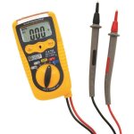 Multimetrix multimetre num?rique de poche - d?tection de tension sans contact - 200mv a 600v