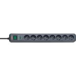 Multiprise brennenstuhl 8 prises anthracite 1, 4m h05vv - f3g1, 5