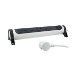 Multiprise legrand fb 4x2p + t premium parafoudre 1. 5m blanc -